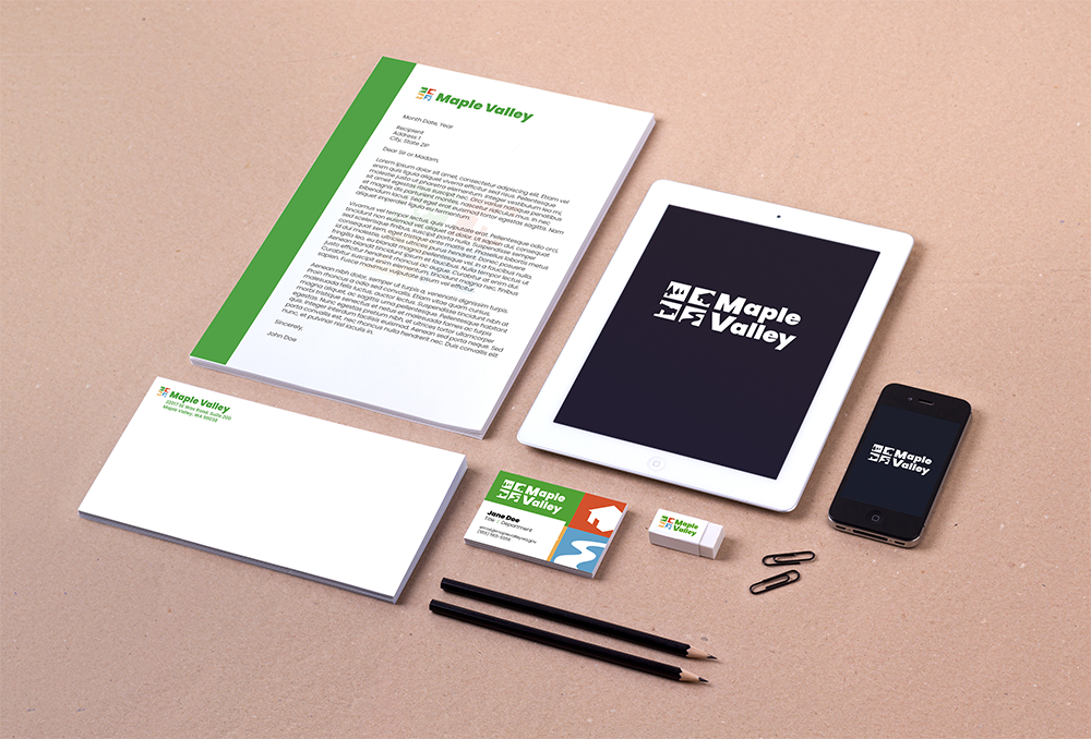 Maple Valley branding package